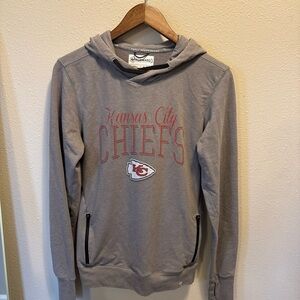 47 Brand Gray Kansas City Chiefs Sweater